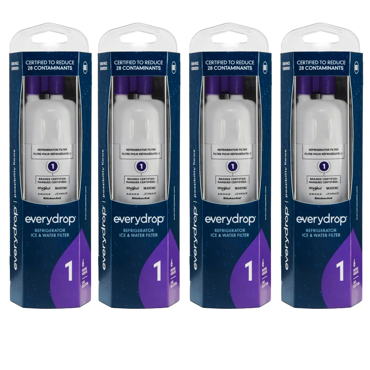 EDR1RXD1 Water Filter 1 Refrigerator Filter, W10295370A